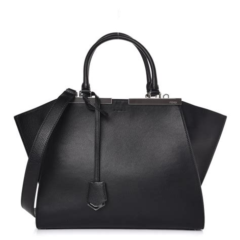 petite 3jours fendi|FENDI Vitello Dolce Shiny Nappa Petite 3Jours Tote Black .